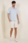 Cotton Pique Short-Sleeve Polo Shirt